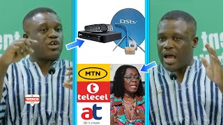 Sam George Threαtens To Suspend DSTV License; Fíres On Ursula Owusu 5G Network & Bundle Depletion