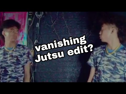 VANISHING JUTSU EDIT TUTORIAL