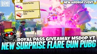 New Surprise Flare Gun Pubg😈 New Air Drop Event😍 2025 Air Drop Carnival🤯 PUBG 4.0 Beta😱 #bgmi #pubg
