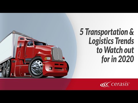 5 Transportation & Logistics Trends to Watch out for in 2020