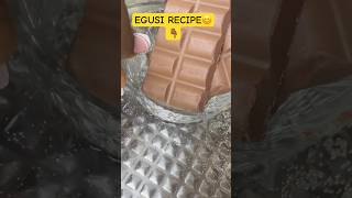 EGUSI RECIPE #egusi #melonseeds #chocolatedessert #africandessert #1ksubscribers #shorts