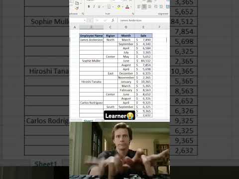 Learn this quick excel hack to save time & Boost your Productivity #shorts #exceltips #exceltricks