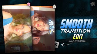 Instagram SMOOTH Reels Transition Editing in Mobile | Capcut Video Editing | Full Tutorial🌸