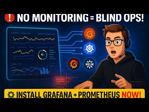 Part-3 Promtheus and Grafana Integration Explained Grafana Dashboards #cloud #devops #career #viral