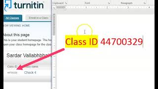2025 Working Turnitin Logins with Free Class ID and enrollment Key