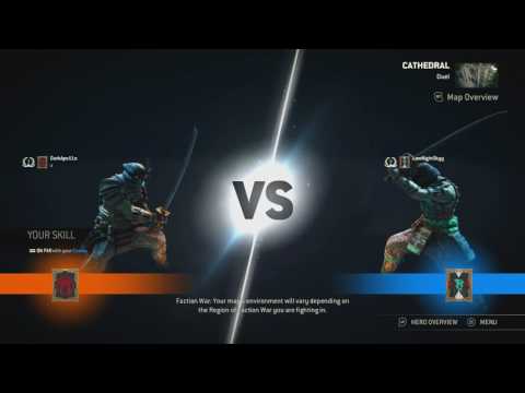 For Honor 1v1 duel