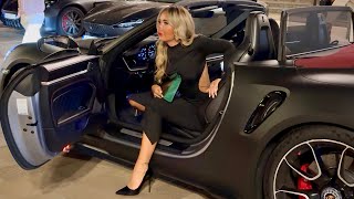 MONACO LADIES BEST SUPERCAR ARRIVALS & BILLIONAIRE LUXURY LIFESTYLE