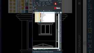 DIMLAYER Command in AutoCAD  टिप्स ऐंड ट्रिक्स #shorts #viralshorts #short #viral #shortvideo