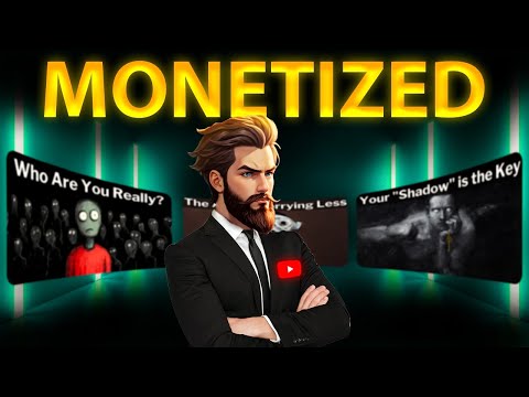 How I Create Monetized Faceless Psychological Videos on YouTube | Using Free AI Tools!