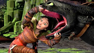 Toothless plays with the Queen of Dragons | How to Train Your Dragon 2 | CLIP