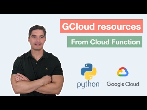 Access Google Cloud resources from a Python Cloud Function