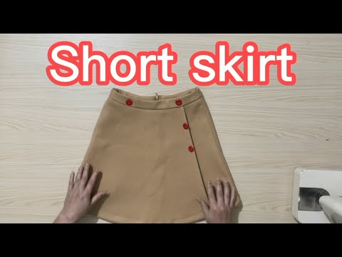 Short skirts are energetic and youthful. Simple - Save money.