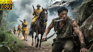 Japanese troops arrogantly march in—ambushed by a Chinese hunter halfway, entire squad wiped out!