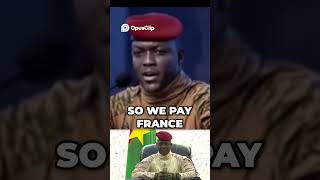 Captain Ibrahim Traore's Speech:  France's Colonial Currency  Africa's $500 Billion Resource Drain