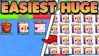 How I Got the EASIEST Gym HUGE Pet in Pet Simulator 99!