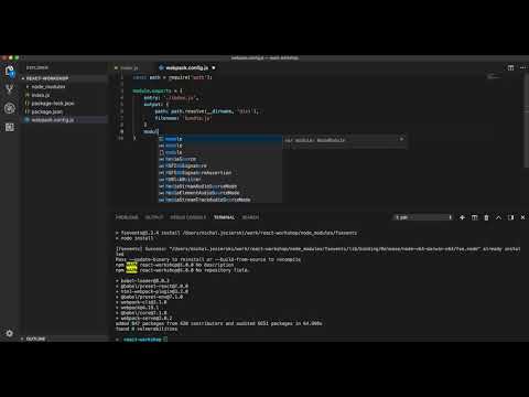 react hello world 2