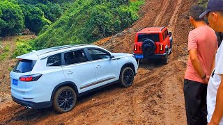Real Experience: Off-roading with Chinese Cars: Chery Tiggo 8 Plus