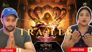 Mahavatar Narsimha Trailer Reaction | Divine Protector Rises | Hombale Films