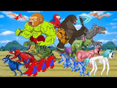 Titanus GODZILLA X KONG: THE NEW EMPIRE x MECHAGODZILLA Prehistory & Infant Monkey Episode Animation