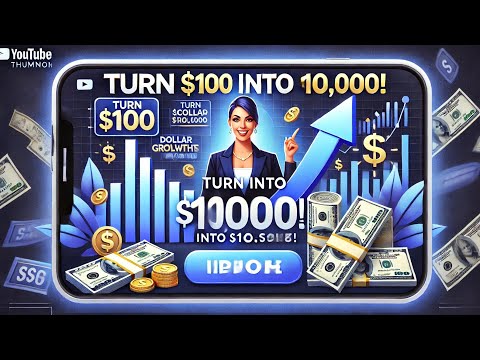 How to Grow $100 into $10,000 in 2025 //  5 Best Ways to Start Investing with $100 in 2025