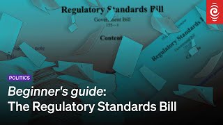 A beginner's guide to the Regulatory Standards Bill | RNZ