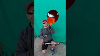 Alevli balonu patlatmaya çalışırken ben..#greenscreenvideo #ilginçolaylar #keşfet #fireeffectvideo