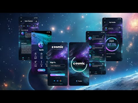 Cosmos App UI 1-qism