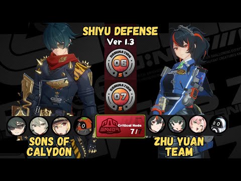 Lighter Zhu Yuan Shiyu Defense Stage 6 - 7 | Zenless Zone Zero v1.3