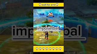 impossible 😱😱😱😱 #freefire #totalgaming #gamingfans #gamingequipment #garenafreefire #videotech
