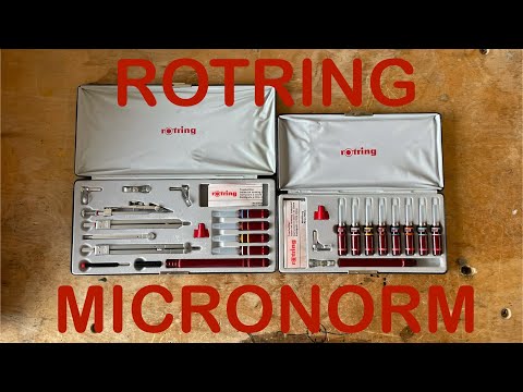 Rotring Micronorm Technical Pens - A Brief Introduction