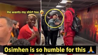 Victor Osimhen Gave This Young Fan an Unforgettable Moment 🙏🫡