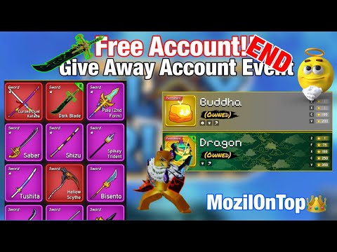 [END] FREE Blox Fruits Account Event[🐉] - Account Giveaway Event!!! MozilOnTop👑 | Permanent Dragon