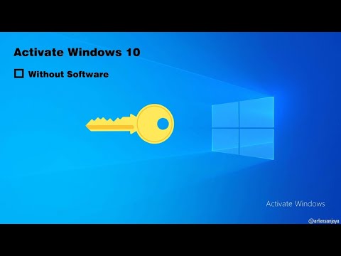Activate Windows 10 All Version Without Software