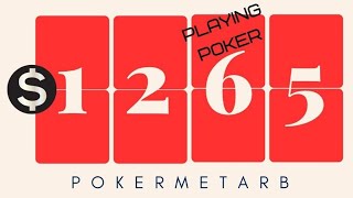 $1265 playing poker,do you want to learn how to play poker? type yes... #poker #pokerlive #pokerlife