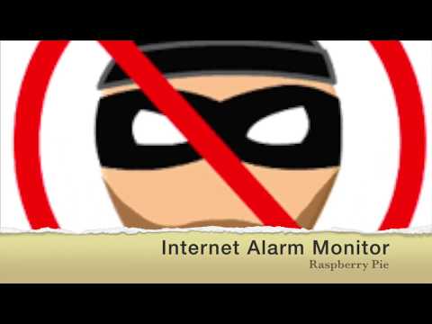 Internet Alarm Monitor with Email or Text Message