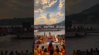 Parmarth Niketan, Rishikesh wrapped in monsoon mist. #monsoon #parmarthniketan #rishikesh #mahadev