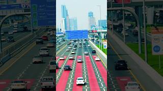 Shaikh Zayed Road🫢#dubailfe #burjkhalifa #trending #travel #shortsfeed #viralvideo #shorts #fyp