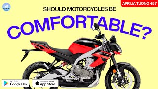 Aprilia Tuono 457 isn't comfortable to ride | #MotorIncClips