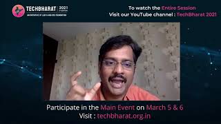 Dr.C.M.Patil CEO, KrishiKalpa  at TechBharat 2021,2nd Pre-Event