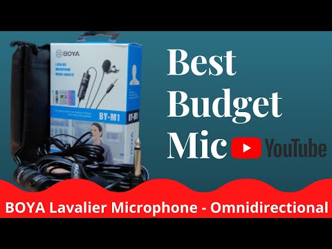 Boya Lavalier Microphone - Unboxing & My Opinions
