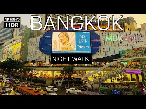 🇹🇭 Bangkok Night Walk 2025 | Hidden Shopping Streets & Vibrant Nightlife (4K HDR)