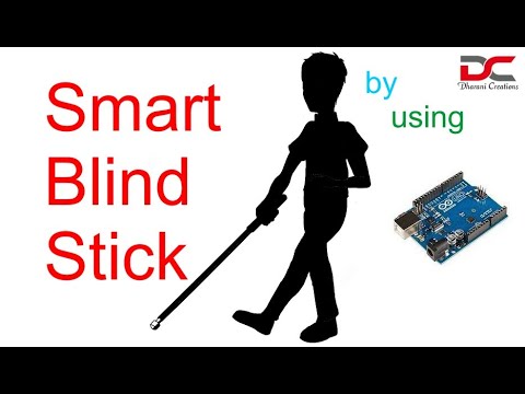 How to make Smart Blind Stick with Arduino | Arduino Project