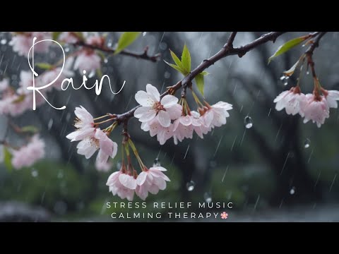 Calming Rain Sounds for Sleep & Stress Relief 🌧️ | Music Therapy for Relaxation