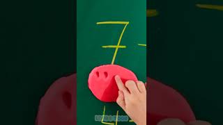 WOW 😍 Let's learn addition ➕ with Clay 😚 #learning #numbers