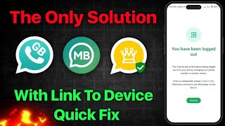 How to Fix "Link A Device" Problem on WhatsApp (2025) | 100% Working on All Versions!