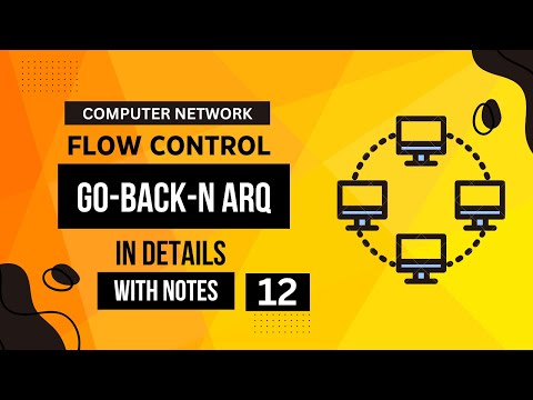 GO BACK N ARQ | SLIDING WINDOW PROTOCOL IN COMPUTER NETWORK | #gate #techochain #cn #exams