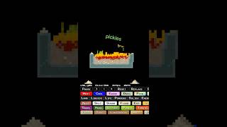 😋 making the yummiest pizza ever #sandboxels #webgame