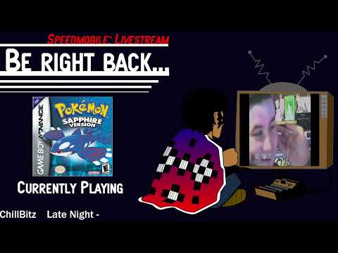 The Speedmobile: Livestream! Pokemon Sapphire 9-3-2022