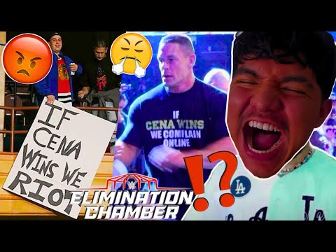 WWE ELIMINATION CHAMBER PREDICTION⁉️