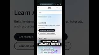 Don't Miss These FREE Amazon AI Courses #aiforbusiness #amazonai #aicourses
